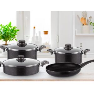 REDLONART 7 PARÇA TAVA & TENCERE SET