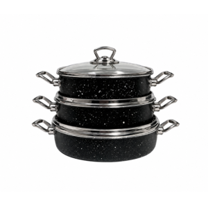 REDLONART 6 PARÇA KAPAKLI SAHAN SET (Metal Kulp)